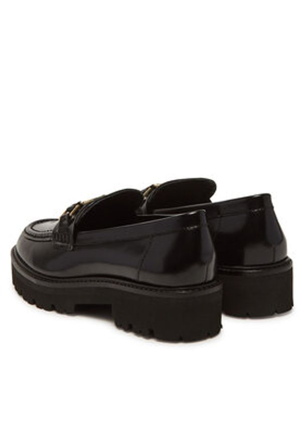 Marella Loafersy Epsilon 2513521116200 Czarny. Kolor: czarny. Materiał: skóra