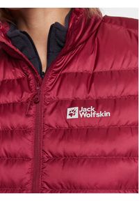 Jack Wolfskin Kamizelka Pack & Go 1207031 Bordowy Regular Fit. Kolor: czerwony. Materiał: syntetyk #4