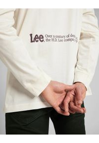 Lee - LEE LS LOGO LOOSE TEE MĘSKA KOSZULKA Z DŁUGIM RĘKAWEM LOGO L69AFQNQ. Długość rękawa: długi rękaw. Długość: długie