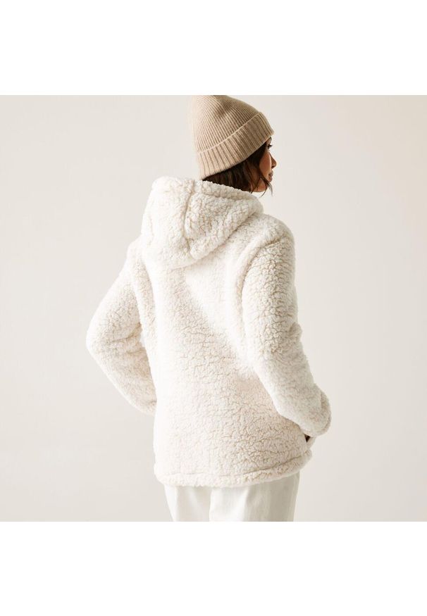 Regatta - Polar damski rozsuwany Orielle. Kolekcja: plus size. Kolor: beżowy. Materiał: polar