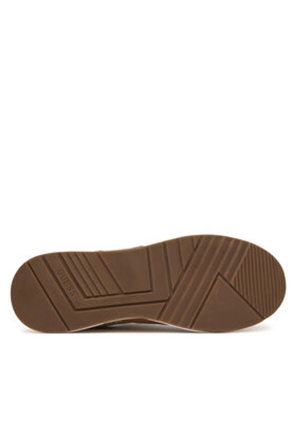 Guess Sneakersy FLJM19 FAL12 Złoty. Kolor: złoty. Materiał: skóra