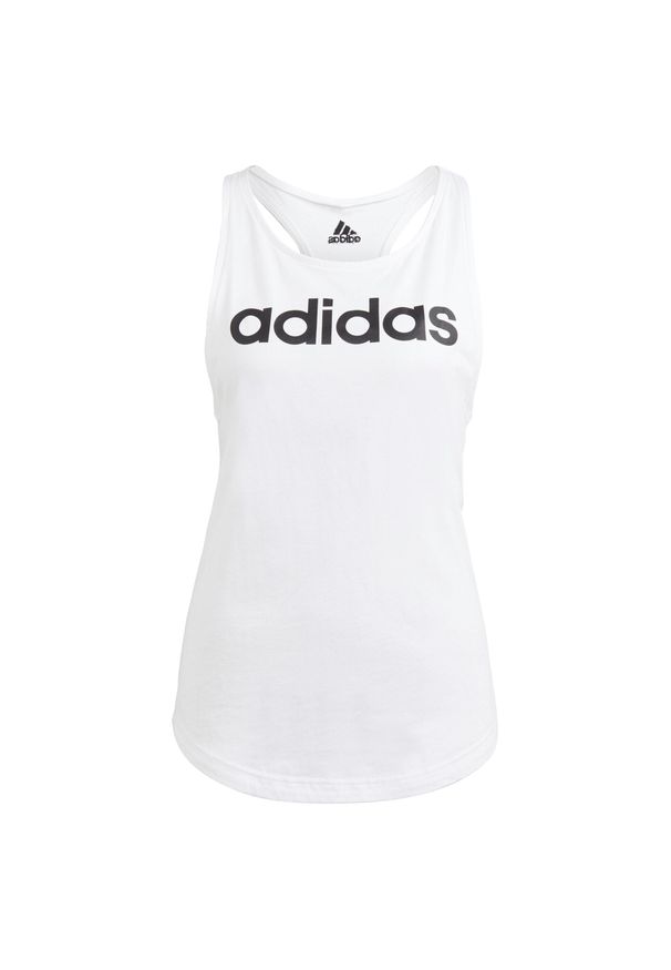 Adidas - LOUNGEWEAR Essentials Loose Logo Tank Top. Kolor: czarny, biały, wielokolorowy