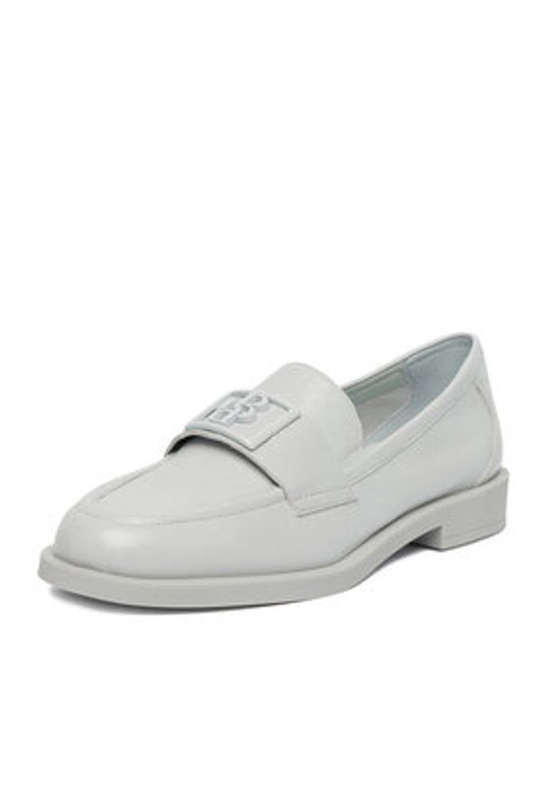 Badura Loafersy EO-ADELE-LT2674-6 Szary. Kolor: szary. Materiał: skóra