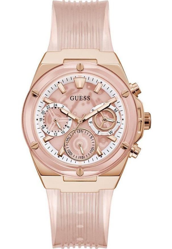 Zegarek Guess Zegarek damski Guess GW0409L3 różowy. Kolor: różowy