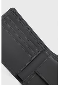 Rains portfel 16600 Folded Wallet kolor szary. Kolor: szary. Materiał: materiał. Wzór: gładki #2