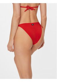 Calvin Klein Swimwear Dół od bikini KW0KW02470 Czerwony. Kolor: czerwony. Materiał: syntetyk #4