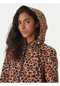 Hunter Kurtka przeciwdeszczowa Originals HARW0005261 Brązowy Regular Fit. Kolor: brązowy. Materiał: syntetyk #7