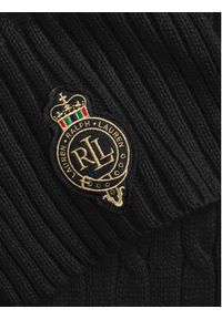 Lauren Ralph Lauren - LAUREN RALPH LAUREN Szalik 454P04456003 Czarny. Kolor: czarny. Materiał: materiał, poliester