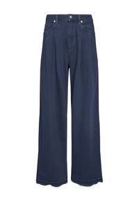 BOSS Jeansy Slouchy 50552533 Granatowy Wide Leg. Kolor: niebieski #2