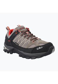 Buty trekkingowe męskie CMP Rigel Low Wp. Kolor: beżowy. Materiał: materiał, skóra. Szerokość cholewki: normalna