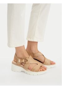 Hispanitas Sandały HV264570 C005 Beżowy. Kolor: beżowy. Materiał: skóra #4