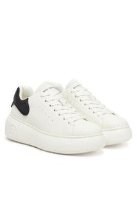 Armani Exchange Sneakersy XDX188 XV937 N480 Biały. Kolor: biały. Materiał: skóra #5