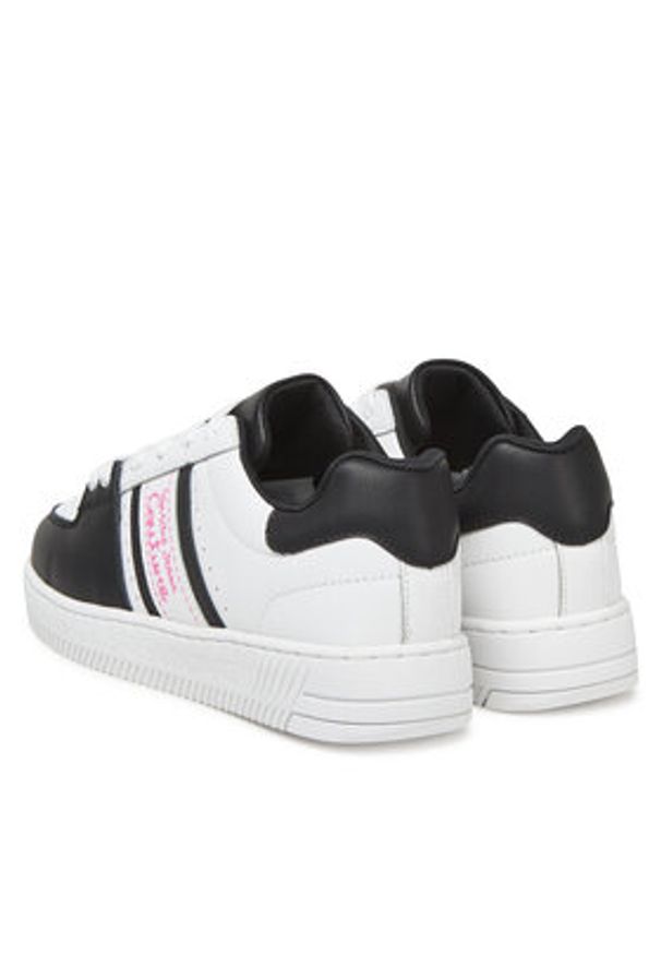 Versace Jeans Couture Sneakersy 78VA3SJ7 Czarny. Kolor: czarny. Materiał: skóra