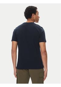 Aeronautica Militare T-Shirt 251TS2429J634 Granatowy Regular Fit. Kolor: niebieski. Materiał: bawełna #3