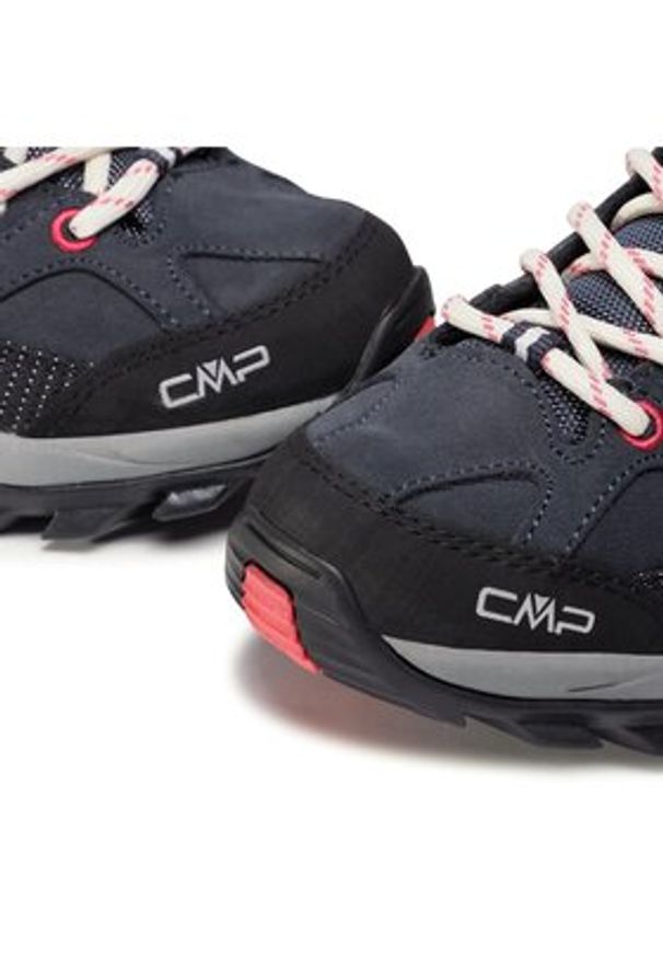 CMP Trekkingi Rigel Mid Wmn Trekking Shoe Wp 3Q12946 Szary. Kolor: szary. Materiał: skóra, zamsz