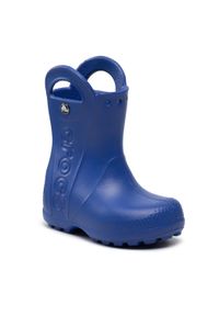 Kalosze Crocs - Handle It Rain Boot Kids 12803 Cerulean Blue. Kolor: niebieski. Szerokość cholewki: normalna #1