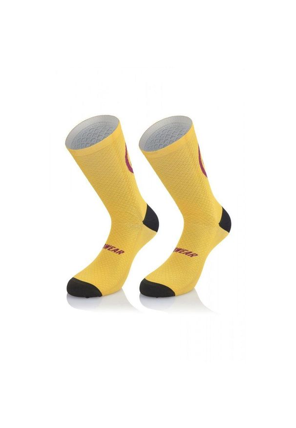 MB WEAR - Skarpetki Mb Wear Smile Emotions H20. Kolor: różowy. Sport: kolarstwo