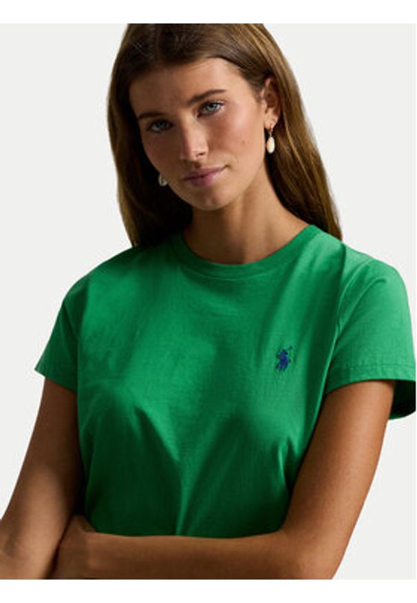 Polo Ralph Lauren T-Shirt 211B14605016 Zielony Classic Fit. Typ kołnierza: polo. Kolor: zielony. Materiał: bawełna