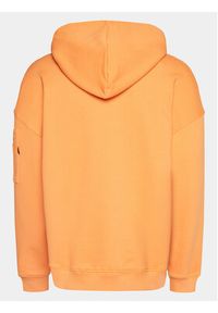 Alpha Industries Bluza Essentials 146335 Pomarańczowy Relaxed Fit. Kolor: pomarańczowy. Materiał: syntetyk, bawełna