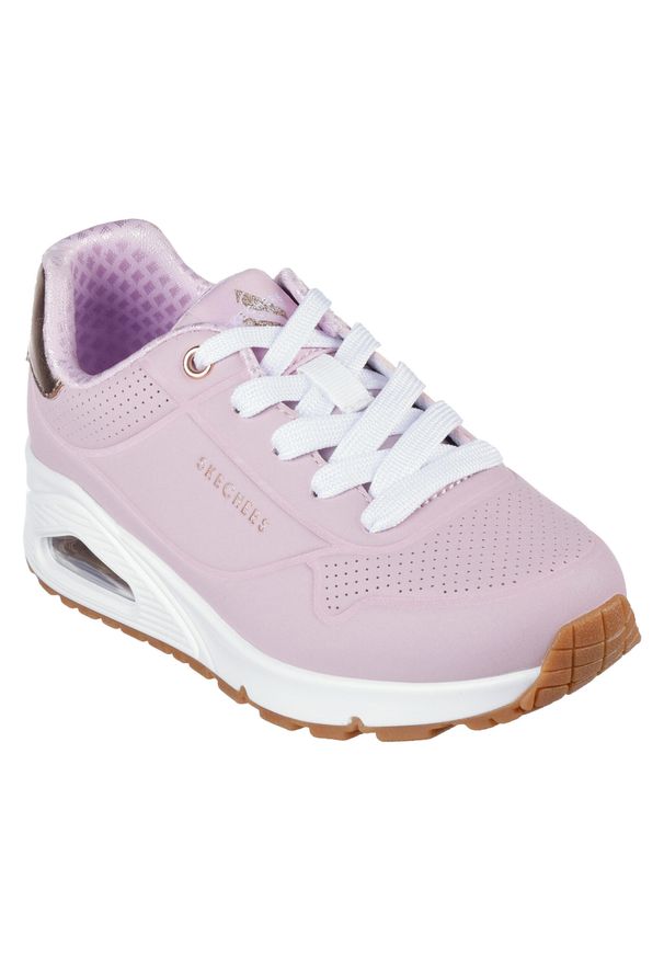 skechers - Tenisówki Skechers Model Uno Gen1 Kolor Rose. Kolor: różowy. Materiał: syntetyk, tkanina. Model: Skechers Sport. Sport: turystyka piesza