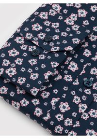 Pako Lorente - PAKO LORENTE – Koszula męska P22WF-1X-026-G-S. Typ kołnierza: kołnierzyk klasyczny. Materiał: bawełna, elastan. Długość rękawa: długi rękaw. Długość: długie. Wzór: kwiaty. Styl: klasyczny #9