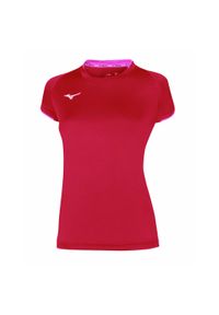Mizuno - Koszulka mizuno femme Core. Kolor: czerwony, wielokolorowy, różowy. Sport: bieganie, fitness #1