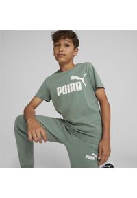 Podkoszulek Puma Essentials Logo, Dzieci. Kolor: biały, zielony, wielokolorowy #2