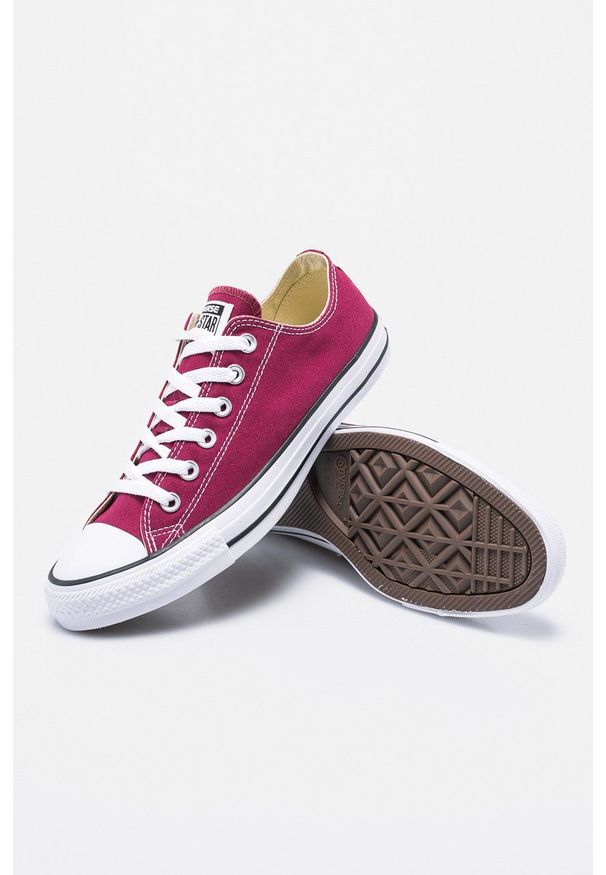 Converse - Tenisówki. Nosek buta: okrągły. Zapięcie: sznurówki. Kolor: czerwony. Materiał: guma