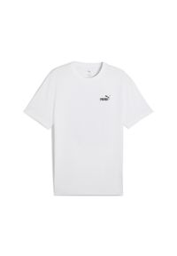 Puma - Męska koszulka sportowa Graphics Summer PUMA White. Kolor: biały. Materiał: guma. Wzór: nadruk. Sezon: lato. Sport: fitness
