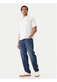 Guess Jeans Polo M6GP13 KCYM1 Biały Oversize. Typ kołnierza: polo. Kolor: biały. Materiał: bawełna #2