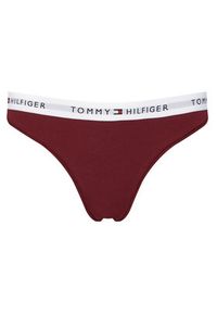 TOMMY HILFIGER - Tommy Hilfiger Komplet stringów UW0UW06134 Kolorowy. Materiał: bawełna. Wzór: kolorowy #5