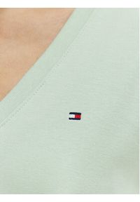 TOMMY HILFIGER - Tommy Hilfiger T-Shirt New Cody WW0WW40584 Zielony Slim Fit. Kolor: zielony. Materiał: bawełna #3