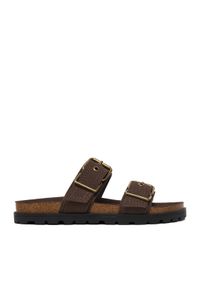 DeeZee Klapki CEO-HSCB25230318-2 Brązowy. Kolor: brązowy. Materiał: materiał #1