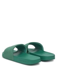 Calvin Klein Jeans Klapki Slide Monologo Cv YM0YM01367 Zielony. Kolor: zielony. Materiał: materiał #6