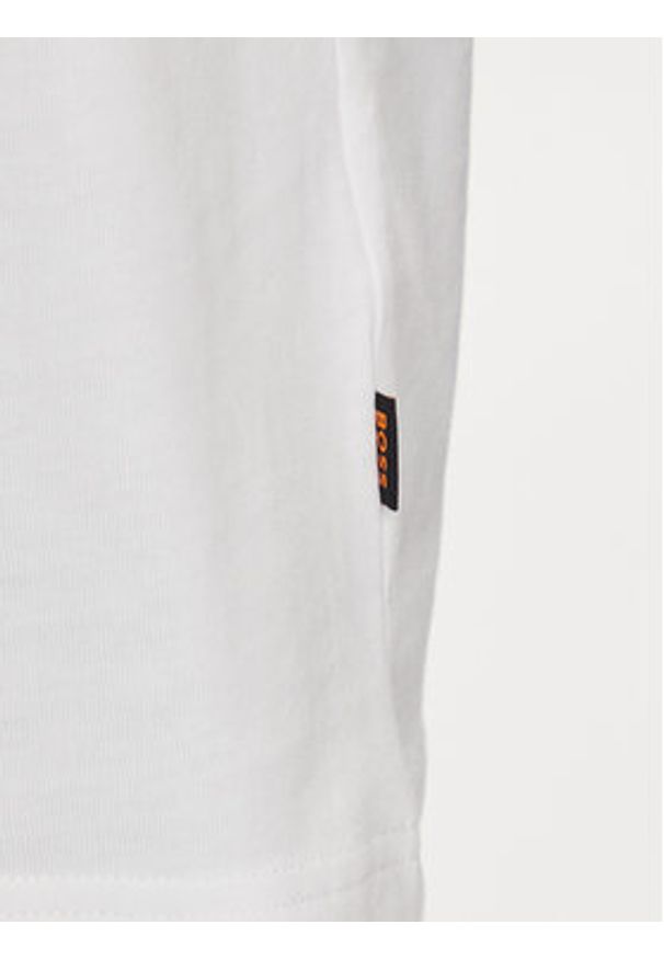 BOSS - Boss T-Shirt Te_Tucan 50516012 Biały Regular Fit. Kolor: biały. Materiał: bawełna