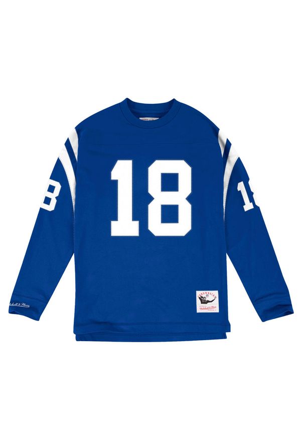 Mitchell & Ness - Bluza Indianapolis Colts Peyton Manning. Kolor: niebieski. Sport: piłka nożna