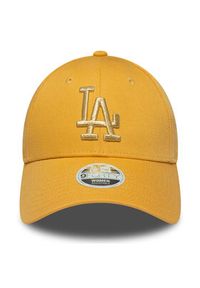 New Era Czapka z daszkiem LA Dodgers Metallic Yellow 9FORTY 60667386 Żółty. Kolor: żółty. Materiał: materiał, bawełna #4