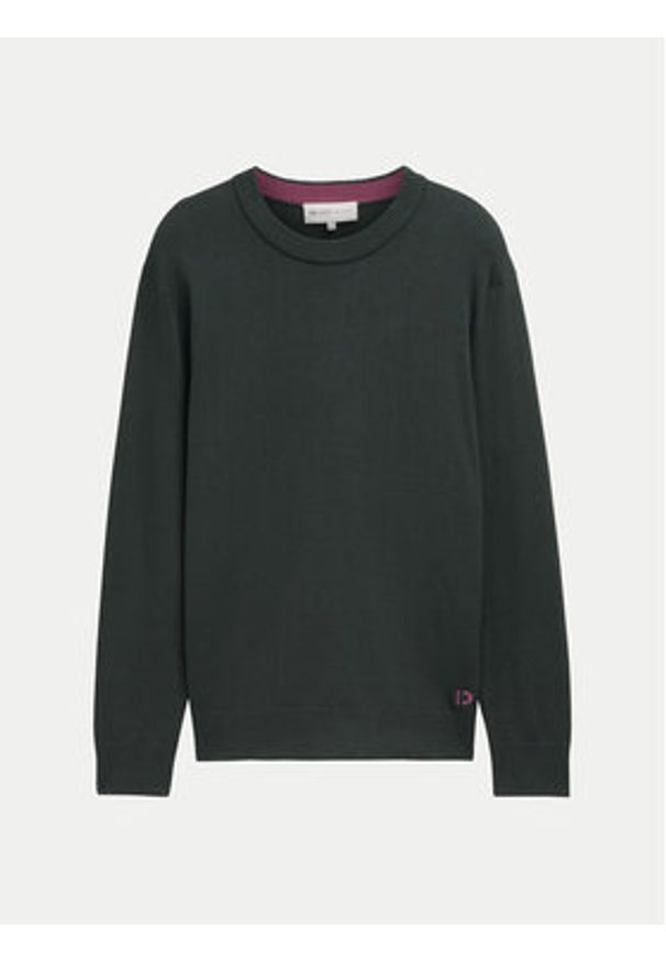 Tom Tailor Denim Sweter 1042509 Zielony Regular Fit. Kolor: zielony. Materiał: bawełna