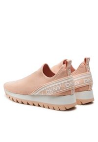 DKNY Sneakersy Abbi K1421737 Różowy. Kolor: różowy. Materiał: mesh, materiał #2