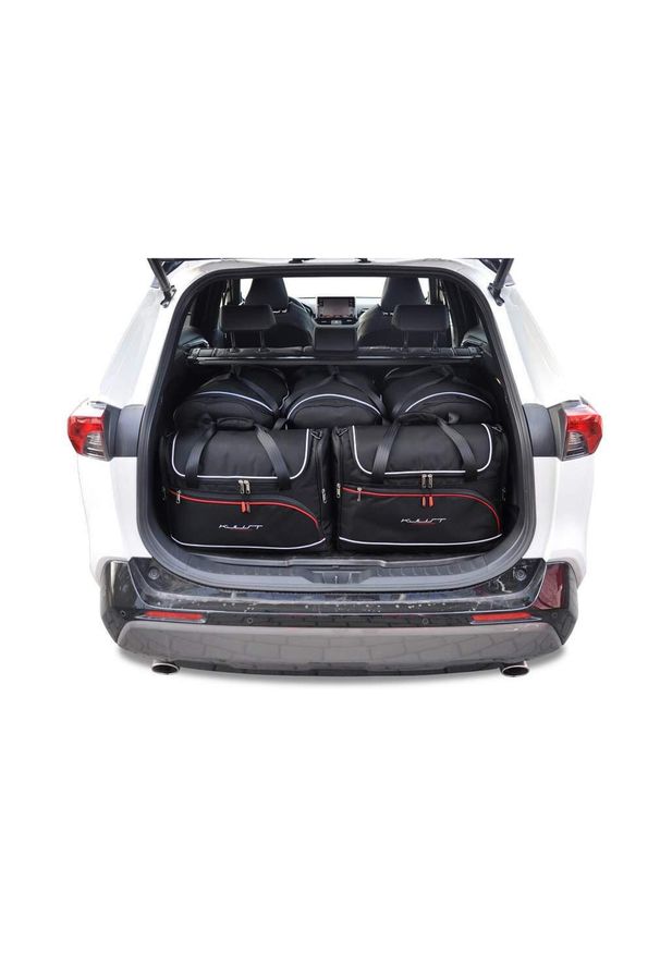 KJUST - Torby Do Bagażnika Toyota Rav4 Phev 2021+ 5Szt Kjust. Kolor: czarny. Styl: sportowy