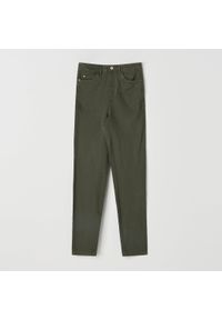 Mohito - Jeansy skinny - Zielony. Kolor: zielony. Materiał: jeans #1