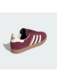 Adidas - adidas Sneakersy Gazelle KK2637 Bordowy. Kolor: czerwony. Materiał: skóra, zamsz. Model: Adidas Gazelle #6