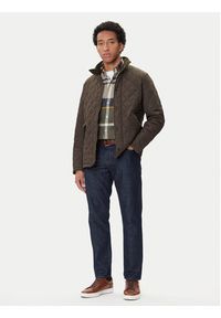 Barbour Kurtka przejściowa Chelsea MQU0006OL51 Zielony Regular Fit. Kolor: zielony. Materiał: syntetyk