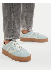 GANT - Gant Sneakersy 32533203 Błękitny. Kolor: niebieski. Materiał: skóra, zamsz #4