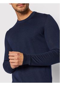 Selected Homme Sweter Town 16079772 Granatowy Regular Fit. Kolor: niebieski. Materiał: syntetyk #4