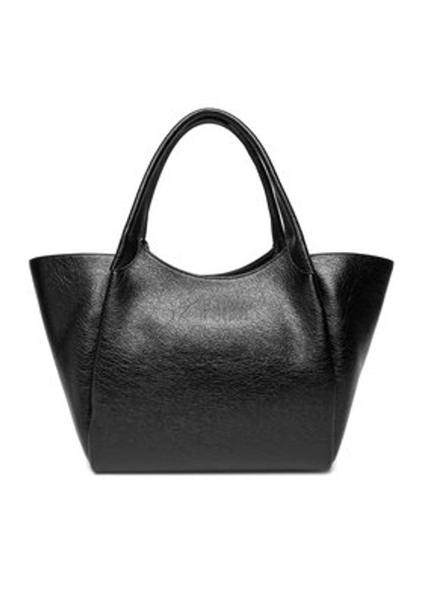 Emporio Armani Torebka EW001009 AF17283 UC001 Czarny. Kolor: czarny. Materiał: skórzane