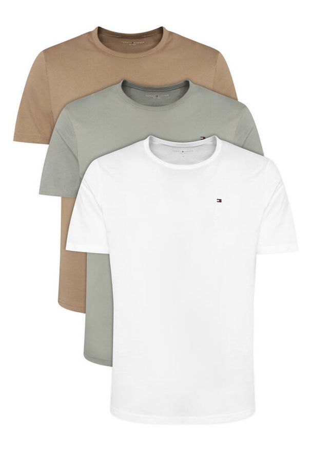 TOMMY HILFIGER - Tommy Hilfiger Komplet t-shirtów UM0UM03870 Kolorowy Regular Fit. Materiał: bawełna. Wzór: kolorowy