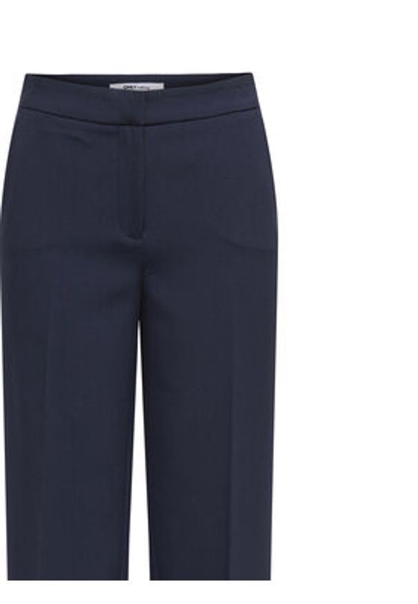 only - ONLY Spodnie materiałowe Raven 15357586 Granatowy Straight Fit. Kolor: niebieski. Materiał: syntetyk