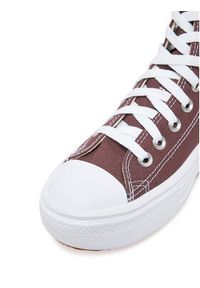 Converse Trampki Chuck Taylor All Star Move Platform A10665C Bordowy. Kolor: czerwony. Materiał: materiał. Obcas: na platformie