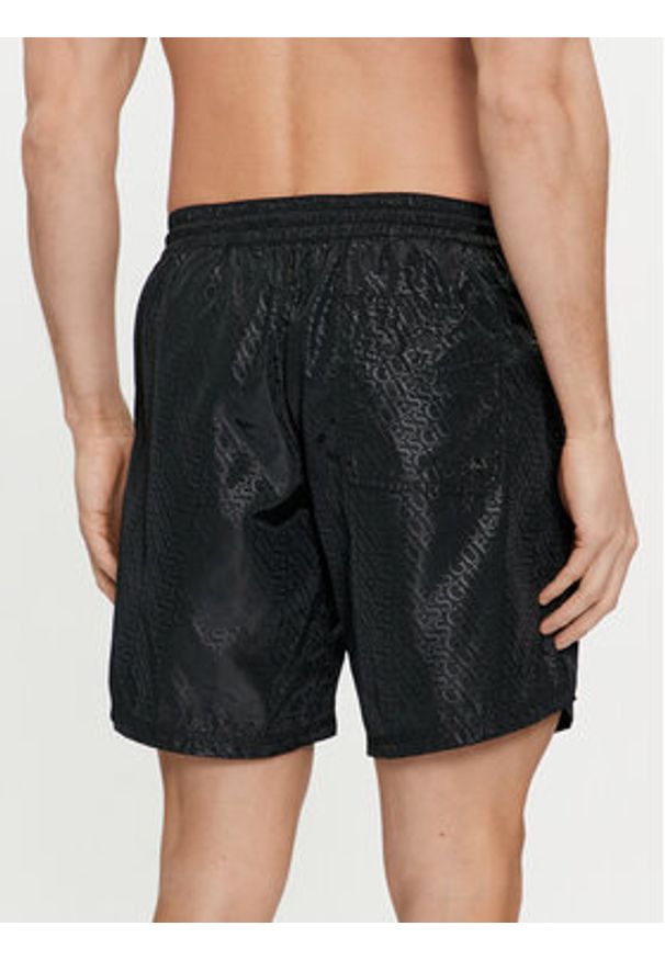 Guess Szorty sportowe F4GT05 WG292 Czarny Regular Fit. Kolor: czarny. Materiał: syntetyk. Styl: sportowy